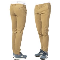 Pantalón Pana elástica Beig Fabio Baretti