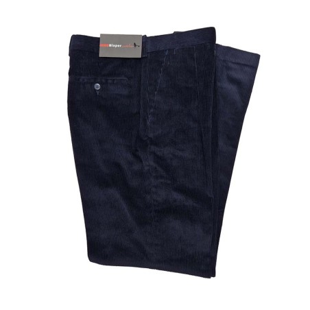 Pantalón pana pisa pinzas Blaper marino