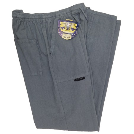 Pantalón Wakonda Gris– 100% Algodón Natural