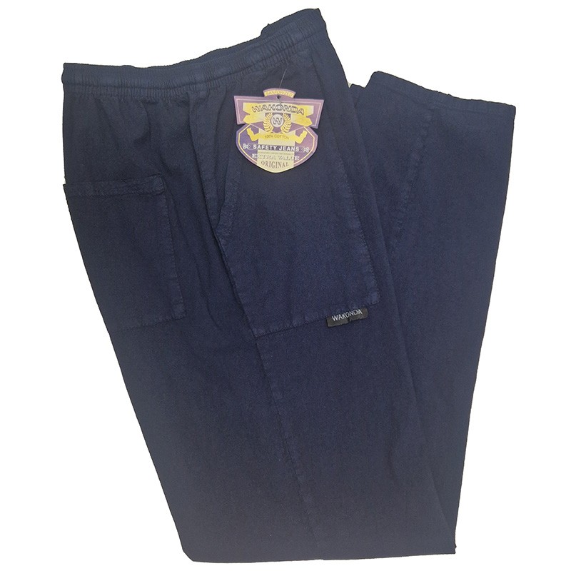 Pantalón Wakonda Marino – 100% Algodón Natural