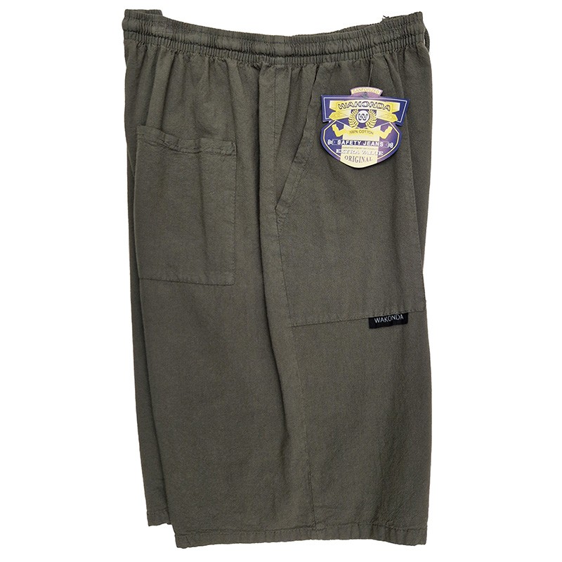 Bermuda Wakonda kaki – 100% Algodón Natural