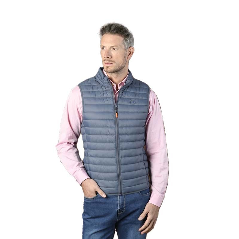 Chaleco Acolchado Fabio Baretti Gilet Azul