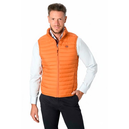 chaleco Acolchado Fabio Baretti Gilet naranja