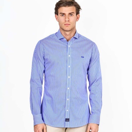 Camisa Cutaway Popelín Rayas – Spagnolo