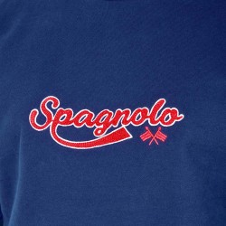 Sudadera Universitario Azul Marino Spagnolo 3782