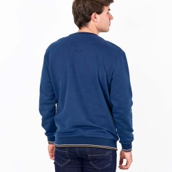 Sudadera Universitario Azul Marino Spagnolo 3782