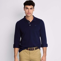 Polo Básico Azul Marino...