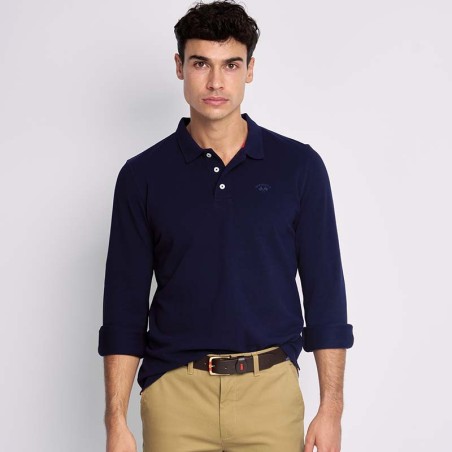 Polo Básico Azul Marino Spagnolo