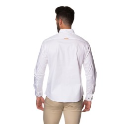Camisa Spagnolo Gabardina Blanco