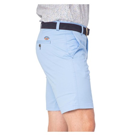 Bermuda Spagnolo Basica Azul