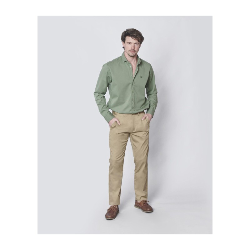 Pantalón Chino Básico Tostado