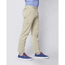 Pantalón Chino Básico Beige