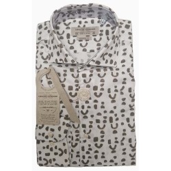 Camisa Carlos Cordoba estampado verde