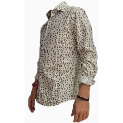 Camisa Carlos Cordoba estampado verde