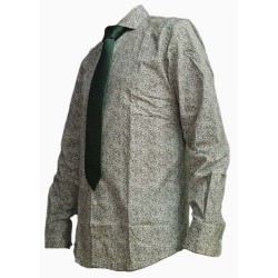 Camisa Carlos Cordoba estampado vegetal