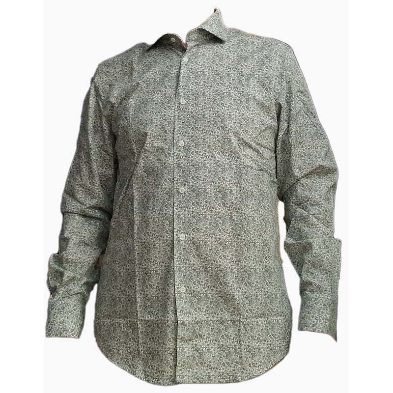 Camisa Carlos Cordoba estampado vegetal