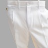 Pantalón Blanco texplana clásico pinza