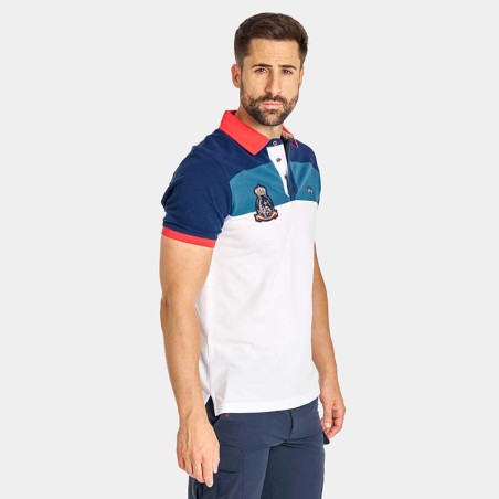 Polo Spagnolo escudo patrulla aguila blanco