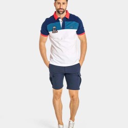 Polo Spagnolo escudo patrulla aguila blanco