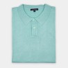 Polo Spagnolo punto liso verde agua
