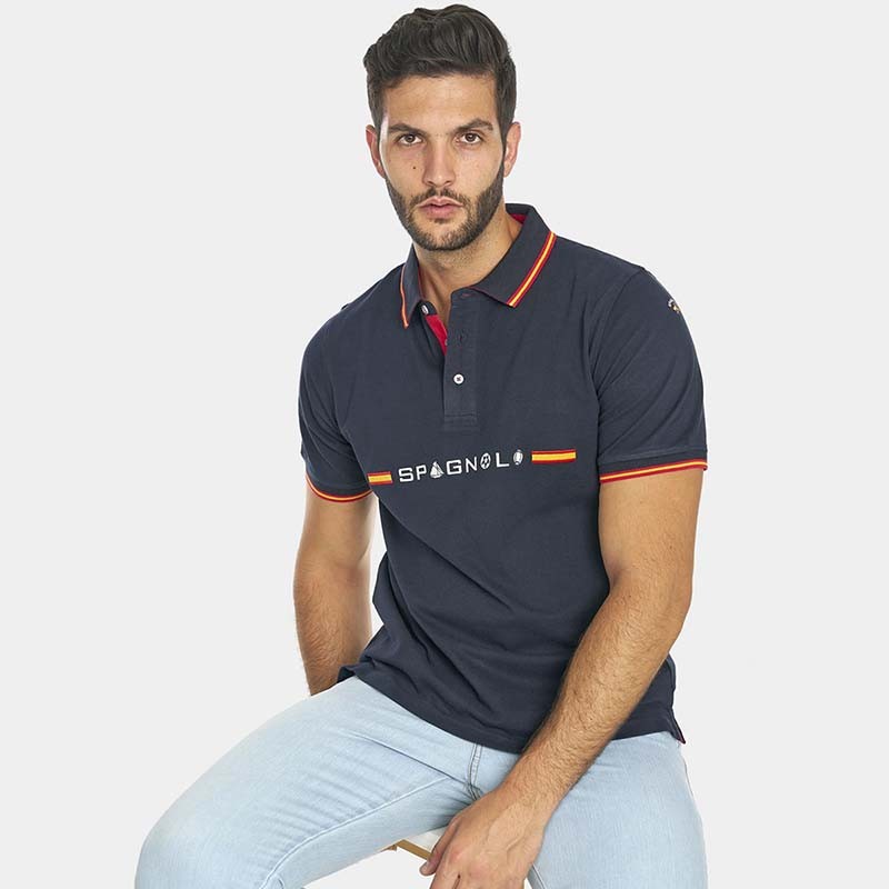 Polo Spagnolo elite marino