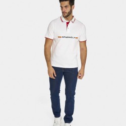 Polo Spagnolo elite blanco