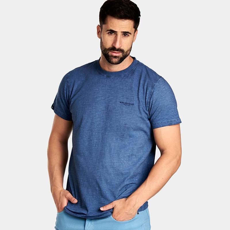 Camiseta Spagnolo punto azul