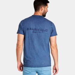 Camiseta Spagnolo punto azul