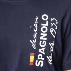 Camiseta Spagnolo denim marino