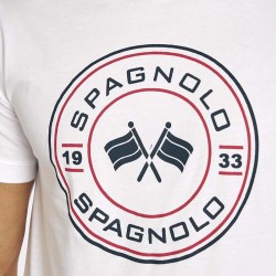 Camiseta Spagnolo escudo blanco