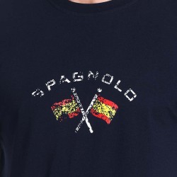 Camiseta Spagnolo punto bandera marino
