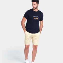 Camiseta Spagnolo punto bandera marino